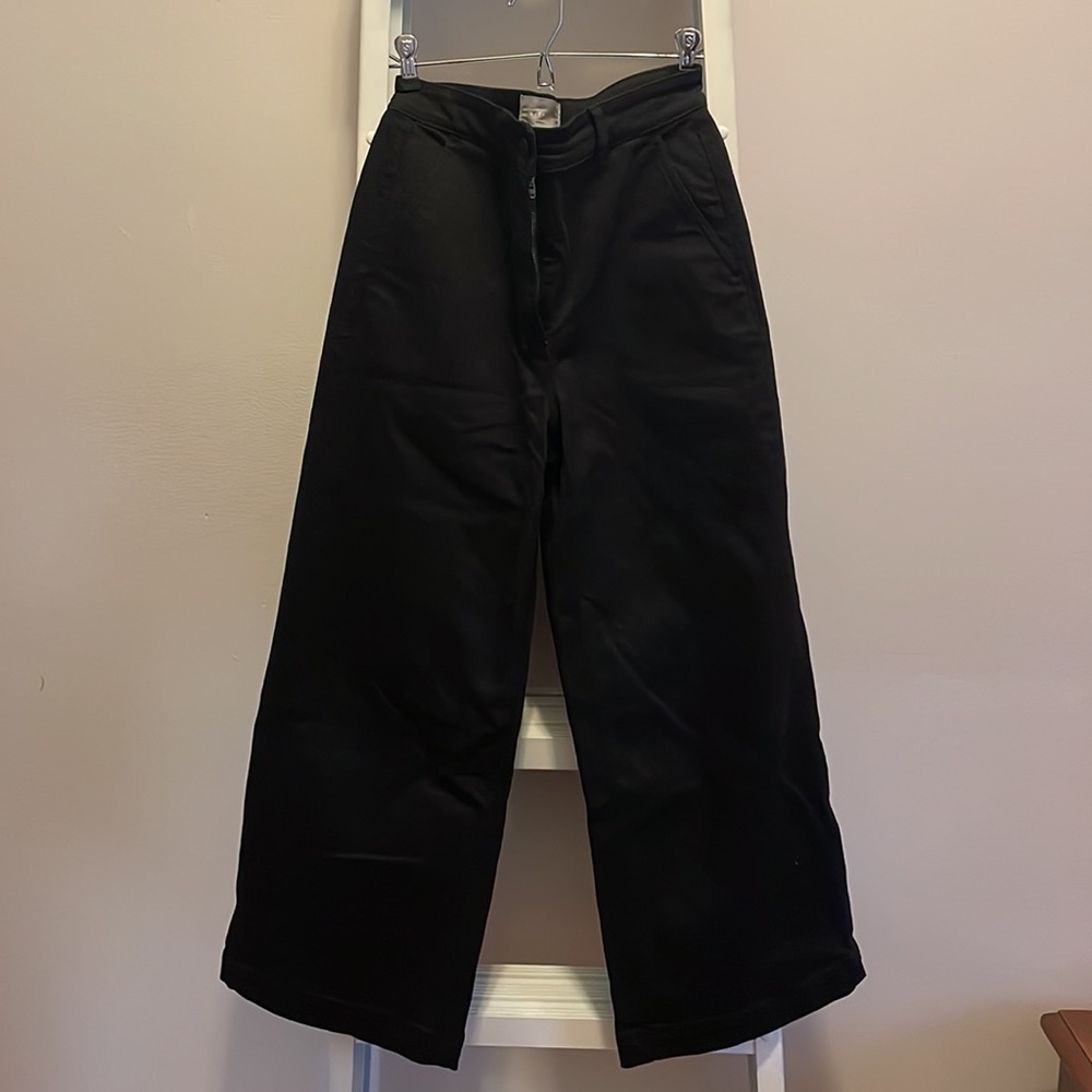 Everlane High waisted wide leg pant